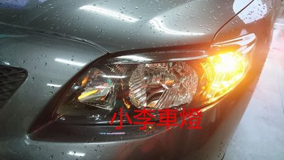 ~李A車燈~全新品 豐田 ALTIS 08 09年 燻黑 原廠型大燈 一顆3500元 台灣大廠製品