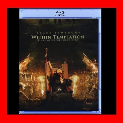 【BD藍光】致命誘惑樂團：BD+DVD雙碟版Within Temptation - Black Symphony