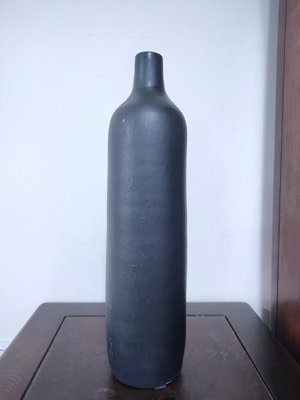 日本IKEA黑陶大花瓶(絕版品)（藝401）
