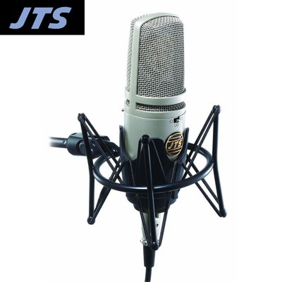 【小叮噹的店】台灣 JTS JS-1T 專業錄音麥克風 專業三指向電容式麥克風