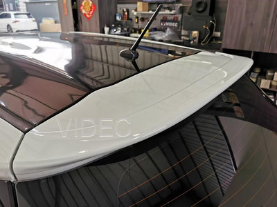 威德汽精品 TOYOTA 14 YARIS 原廠型 尾翼 擾流板 價格含烤漆 材質 ABS