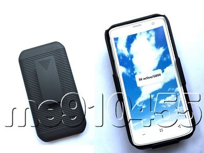 限量優惠 三星 Galaxy S6 Active G890 手機殼 保護套 保護殼 手機套 背夾式 黑色