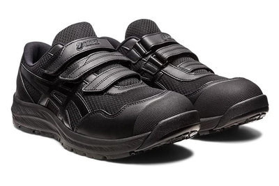 勞工 日本 亞瑟士 ASICS 安全鞋 CP215 黑 輕量化 工作鞋 防護鞋 防滑 透氣 魔鬼氈