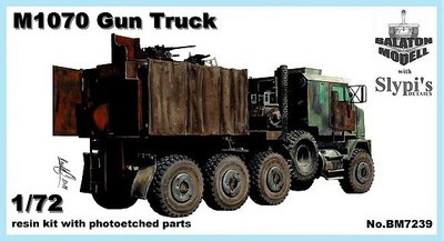 BM7239 M1070 Gun Truck1/72樹脂拼裝模型