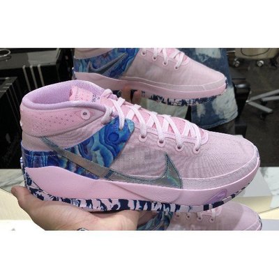 【正品】耐克Nike KD 13 Aunt Pearl EP 乳腺癌 粉色 運動 男 女 現貨 DC0012-600慢跑鞋