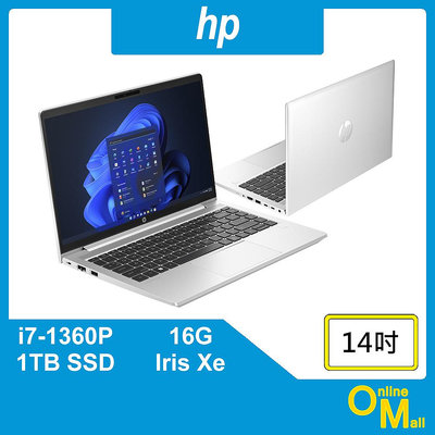 【鏂脈NB】hp 惠普 ProBook 440 G10 i7 13代/16G/1TB SSD 14吋 商用 商務筆電