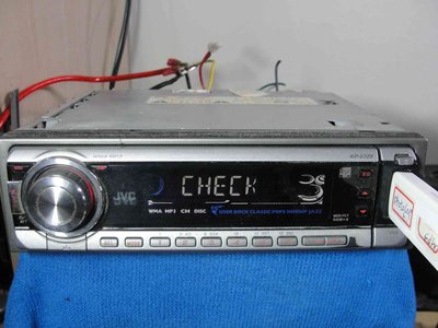 典藏專區"JVC"傑偉士KD-G725單CD.MP3/USB /高音質//連換片主機24bit/印尼製品.