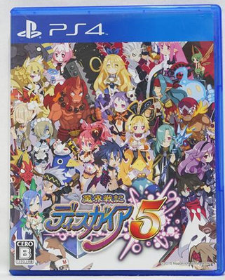PS4 魔界戰記 DISGAEA 5 日文字幕 日語語音