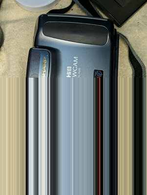 夏普Hi8磁帶攝像機，型號VL-HL55品相如圖，原裝日本貨
