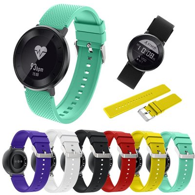 小胖 華為 HUAWEI Watch W1 榮耀 Fit S1 18mm 糖果色多彩矽膠智能手錶運動錶帶 時尚 替換腕帶