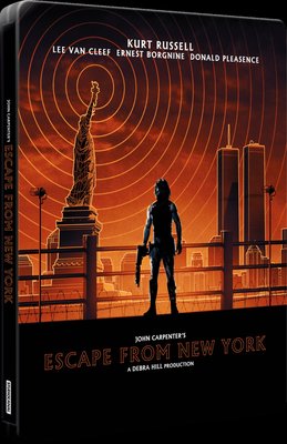 毛毛小舖--藍光BD 紐約大逃亡 4K UHD+BD 限量鐵盒版 Escape From New York 寇特羅素
