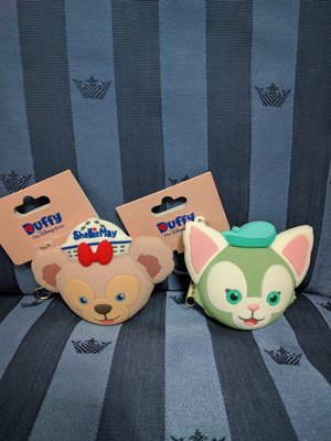 『BAN'S SHOP』香港迪士尼 Duffy達菲熊 Gelatoni 東尼貓 傑拉托尼 畫家貓 造型公仔娃娃 玩偶鑰匙圈 零錢包全新