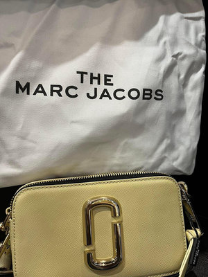 【EZ兔購】MARC JACOBS  MJ相機包 黃色 現貨