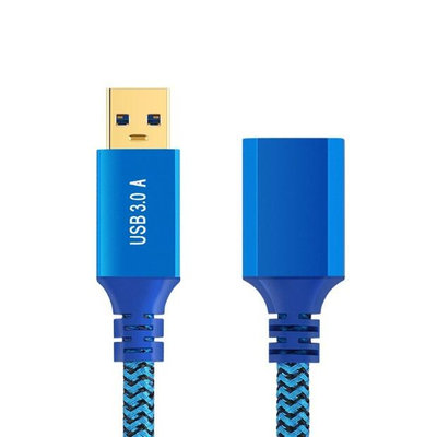 【勁昕科技】USB3.0延長公對母數據鋁連接線高速傳輸適用隨身碟滑鼠鍵盤印表機