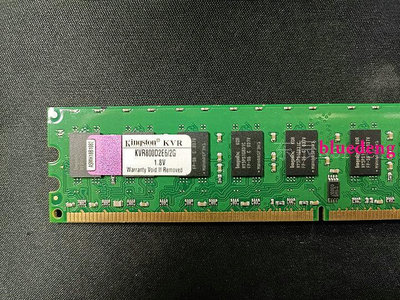 金士頓 KVR800D2E6/2G伺服器記憶體 2G DDR2 800純ECC