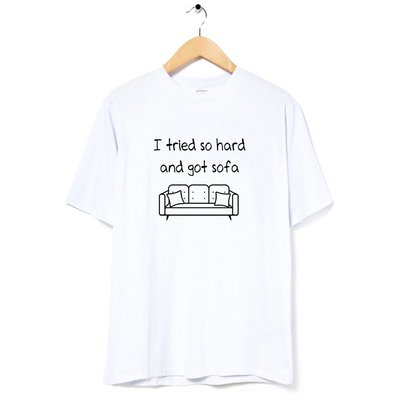 I tried so hard and got sofa 中性短袖T恤 8色 Linkin Park聯合公園沙發寬鬆潮T