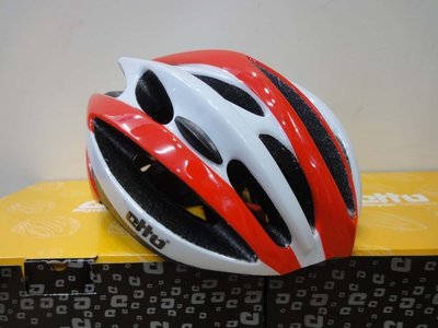 全新 ETTO RAZER 自行車安全帽/公路車安全帽 白紅