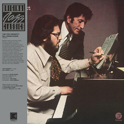 【黑膠唱片LP】東尼班奈特&amp;比爾艾文斯 Tony Bennett Bill Evans Album---CR00613
