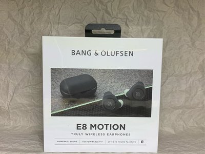 Bang &amp; Olufsen - E8 Motion   2.0（顏色：Graphite)真藍芽耳機