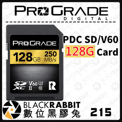 數位黑膠兔【 ProGrade PDC 128G V60 Card 記憶卡 】 128G 記憶卡 公司貨 相機 PDC