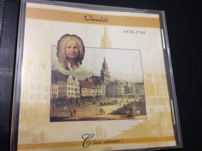 二手CD MASCOT 古典音樂*Vivaldi Classic Adventure 1  安東尼奧·維瓦爾第 rk