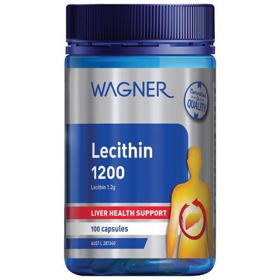 澳洲 卵磷脂 孕婦 哺乳 Wagner Lecithin 1200mg 100 顆
