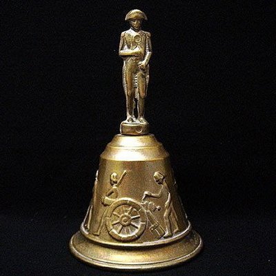 小 西 洋 ☪ ¸¸.•*´¯` 英國製古董黃銅拿破崙鈴噹