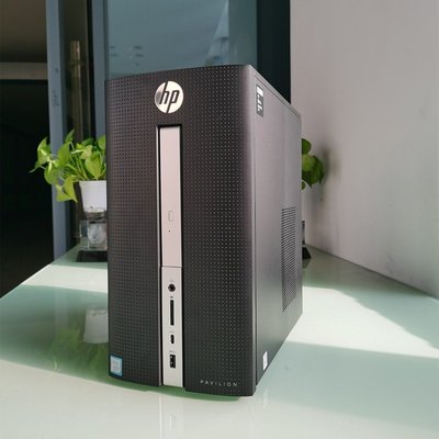 HP惠普 570-p010cn桌機辦公家用電腦主機6代準系統 g3900 4G 240