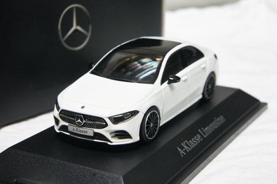 【特價現貨】賓士原廠 1:43 Herpa Mercedes Benz A-Class V177 2018 白色