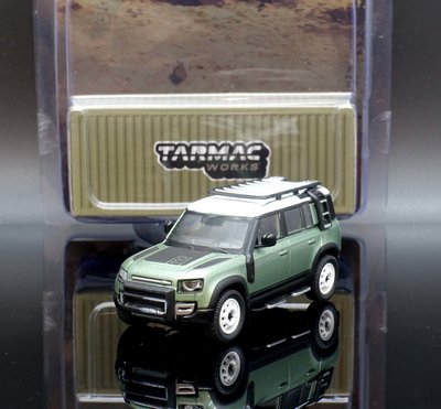 【MASH】現貨特價 Tarmac 1/64 Land Rover Defender 110 Green