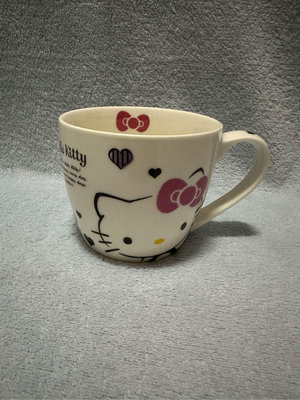 sanrio Hello kitty凱蒂貓 陶瓷寬口馬克杯飲料杯喝水杯420ml