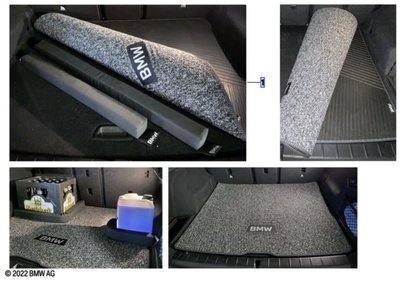 【樂駒】BMW U11 X1 翻轉墊 原廠 後車廂 行李箱 襯墊 防滑 全天候 絲絨