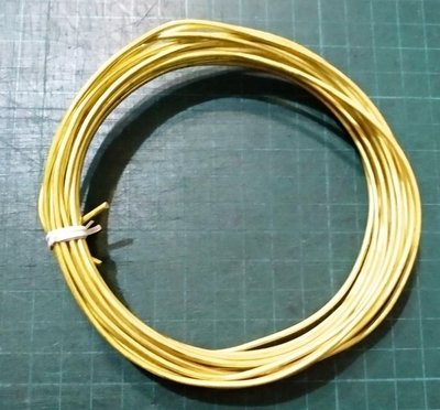 黃銅線 1.0mm 30M 手工藝 銅線 模型  裸銅線 無電鍍  軟線