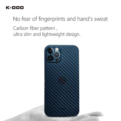 KZDOO適用蘋果14 promax手機殼套Air Carbon碳纖維紋蘋果K-DOO