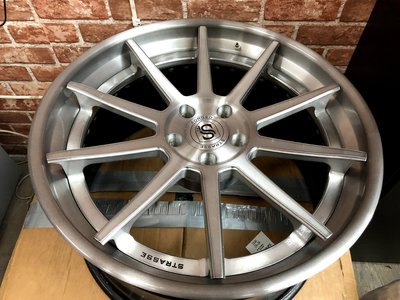 [STIMA] Strasse R10 20吋 10.5J/12.5J  5x114.3 三片式鍛造輪圈 含胎壓感知器