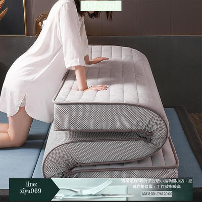 【現貨】廠家直銷天然乳膠床墊 加厚10cm榻榻米墊 單雙人酒店海綿床墊軟墊