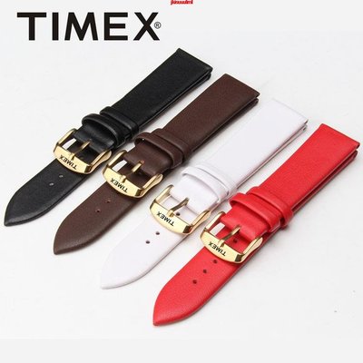 森尼3C-TIMEX/天美時手錶帶男簡約時尚柔軟皮錶帶T2N794 T49963 20 22mmJ3-品質保證