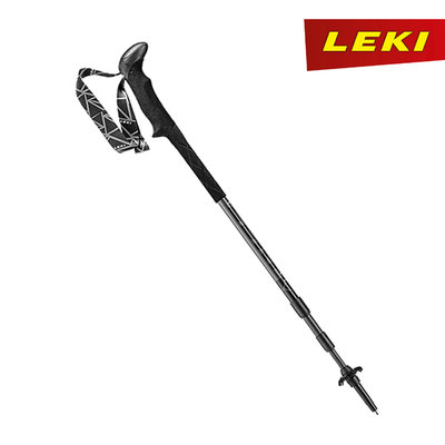【大山野營】德國 LEKI 65121291 Black Series SLS XTG 泡綿握把碳纖維登山杖 長握把