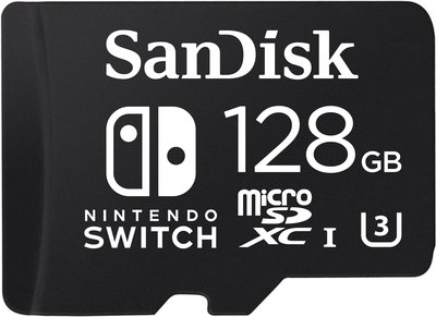 任天堂NINTENDO SWITCH專用記憶卡-SanDisk Extreme Micro SDXC 128GB