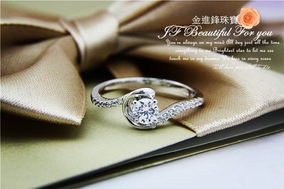 30分 結婚鑽戒 客製鑽石戒指 鑽石 裸鑽 鑽石結婚對戒 鑽戒 GIA 0.30分 JF金進鋒珠寶SA10095