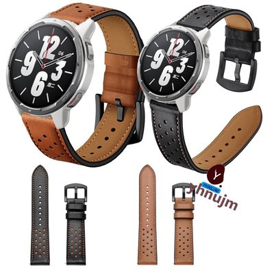 小米手錶 S1 Active 手錶錶帶皮革錶帶, 用於 小米手錶 S1 color運動版 手錶錶帶智能手錶配件