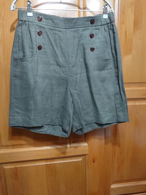 專櫃 Ginkoo 俊克 全新 短褲 (有吊牌 綠色, 尺寸 38)