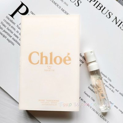【Chloe 蔻依】NEW! 沁漾玫瑰女性淡香水 1.2ml 全新專櫃體驗 試用 原廠針管香水 試管 另有 香氛 香水