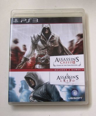 PS3 刺客教條 1+2 英文版 Assassin's Creed