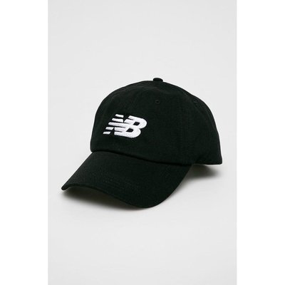 [MR.CH]New Balance Logo 男女 老帽 棒球帽 可調 帽子 運動 黑色 LAH91017BK