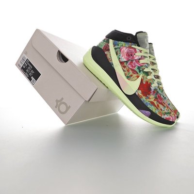 Nike Zoom KD13 Funk “綠紅黑花卉” 杜蘭特 時尚 耐磨 籃球鞋 CI9948-601 男鞋