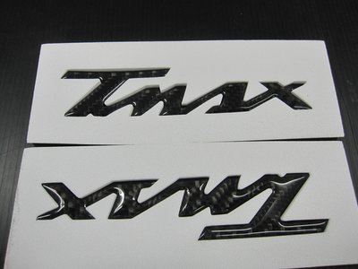 [翌迪]碳纖維部品 YAMAHA / Tmax 碳纖維 立體車標 LOGO 貼片