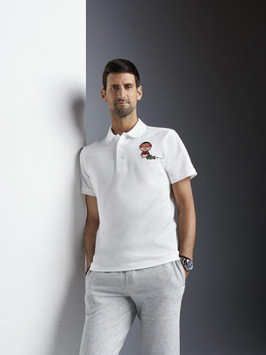 【T.A】 Lacoste Sport Novak Djokovic Collab 運動時尚精品 Youssef YSY Breathable 排汗上衣