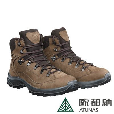 ATUNAS歐都納中性款專業全皮登山鞋/防水鞋(A1GCDD07N皮革/登山鞋)