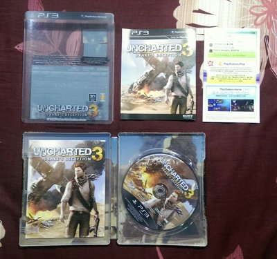 PS3 秘境探險3 德瑞克的騙局 中英文合版 鐵盒特別版 (編號37)